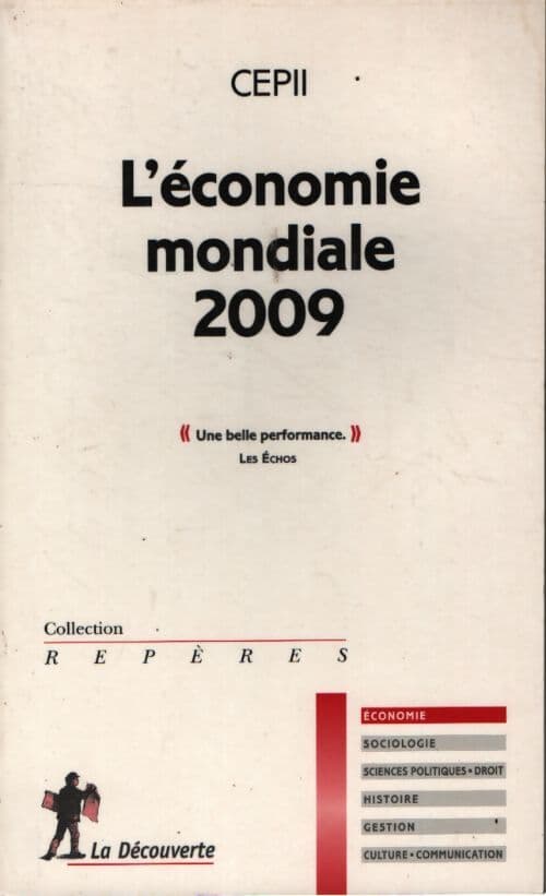 L'économie mondiale 2009 - CEPII